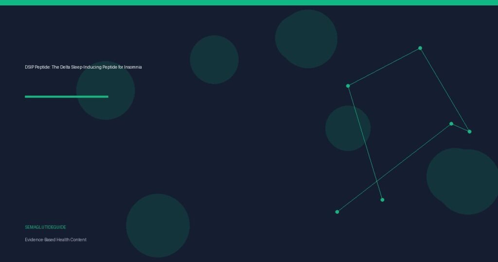 DSIP Peptide: The Delta Sleep-Inducing Peptide for Insomnia