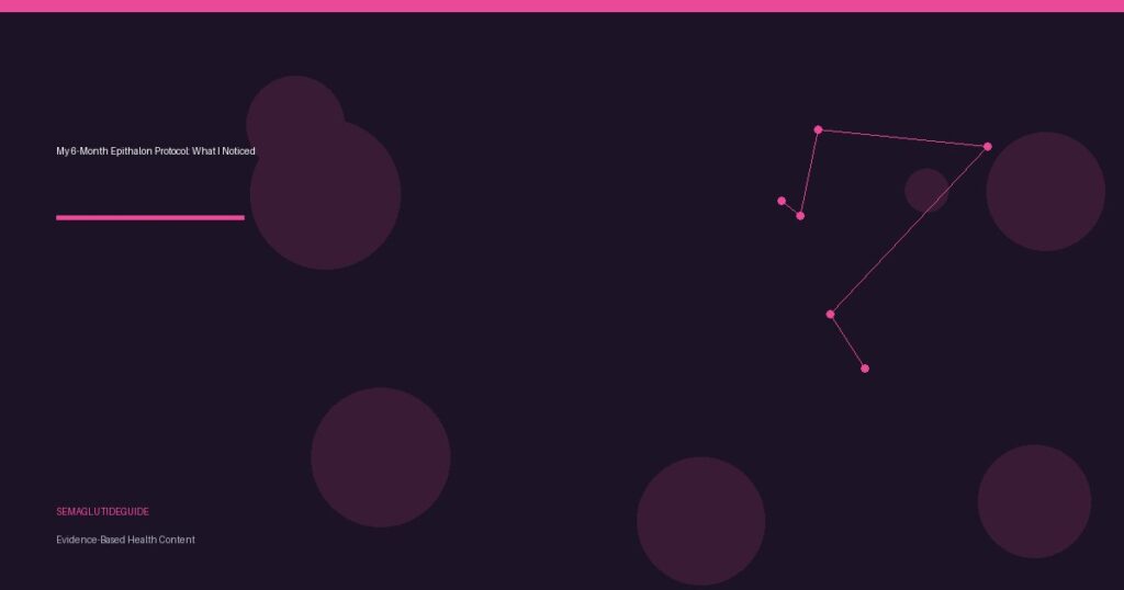 My 6-Month Epithalon Protocol: What I Noticed