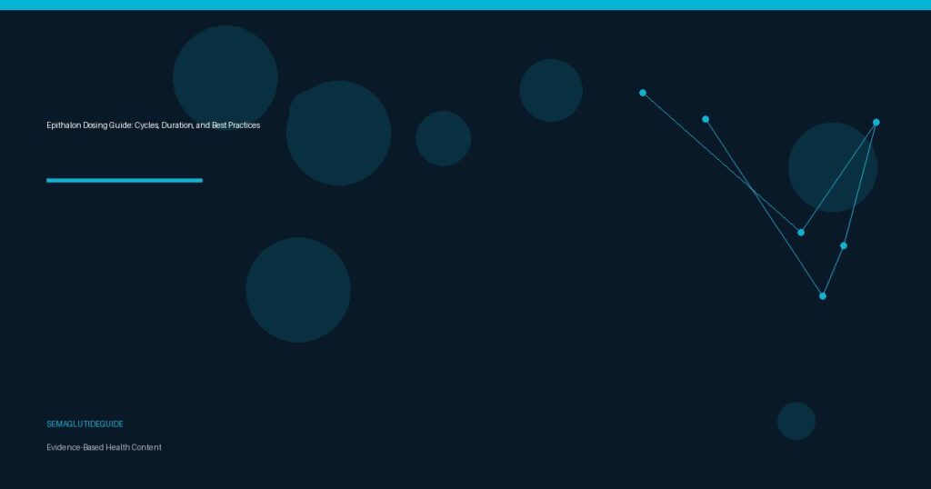 Epithalon Dosing Guide: Cycles, Duration, and Best Practices
