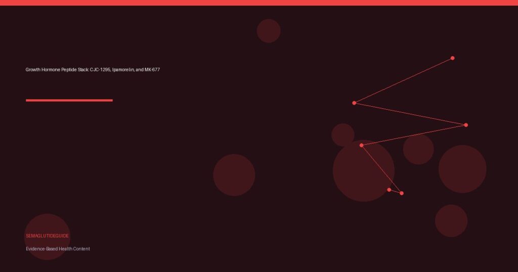 Growth Hormone Peptide Stack: CJC-1295, Ipamorelin, and MK-677