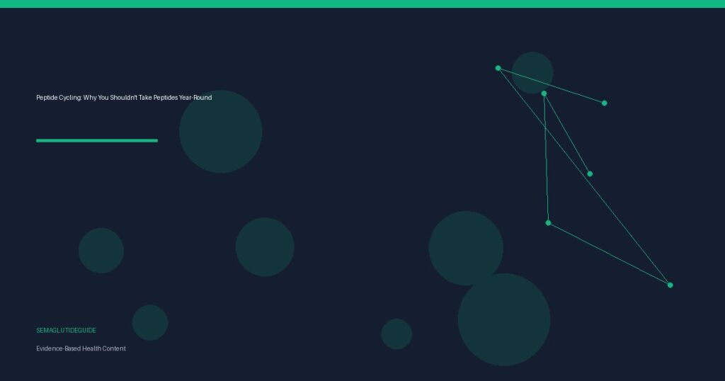 Peptide Cycling: Why You Shouldn’t Take Peptides Year-Round