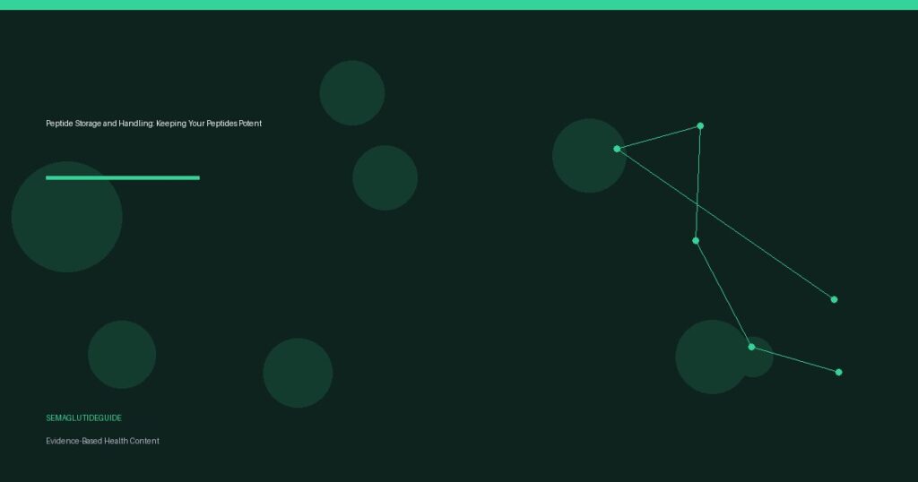 Peptide Storage and Handling: Keeping Your Peptides Potent