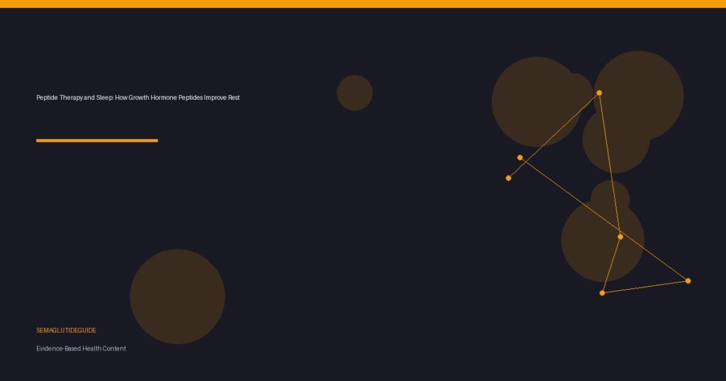 Peptide Therapy and Sleep: How Growth Hormone Peptides Improve Rest