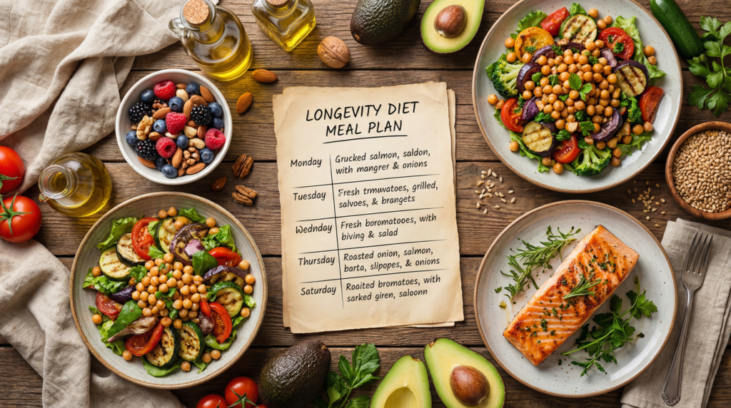 The Longevity Diet for Semaglutide Users: Eating to Live Longer While Losing Weight