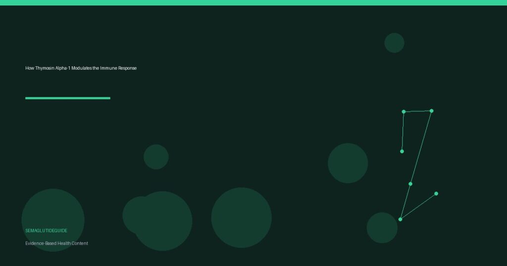 How Thymosin Alpha-1 Modulates the Immune Response